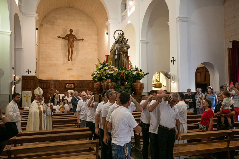 Procesión de la Virgen del Carmen en Ibiza