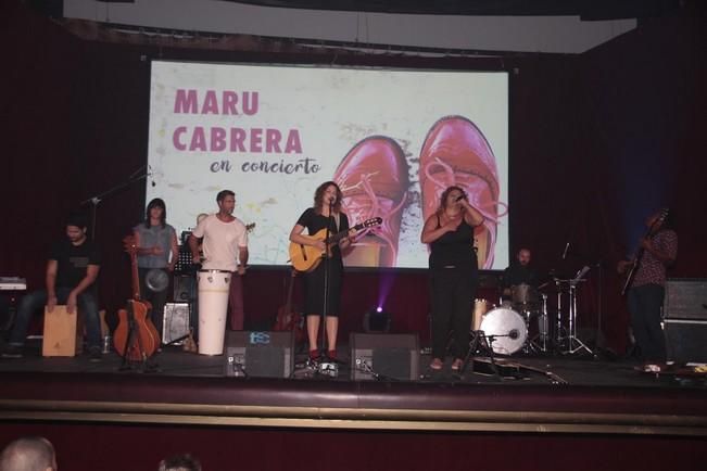 Concierto de Maru Cabrera en el Teatro Atlántida