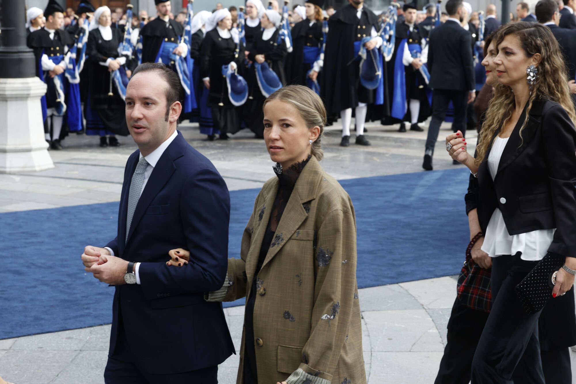 Así fue la llegada de los invitados a los premios "Princesa de Asturias" y su paso por la alfombra azul