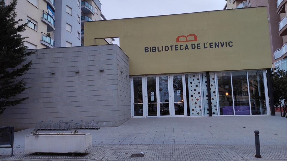 Biblioteca de l'Envic de Oliva, en una imagen de archivo.
