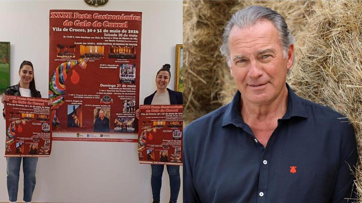As concelleiras Noemi Lois e Mireya Otero presentaron a programación da festa, con Bertín Osborne como cabeza de cartel.