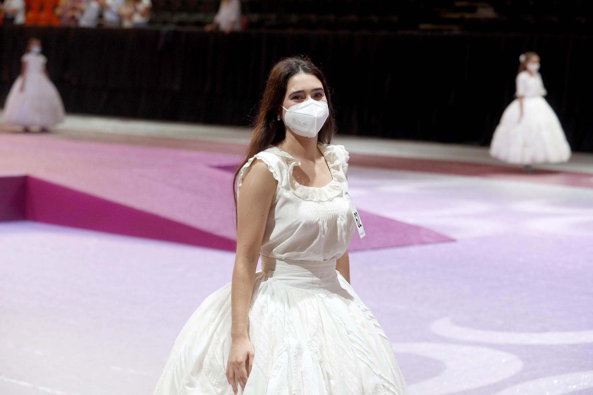 Ensayo de la elección de candidatas a falleras mayores y cortes 2022 en la Fonteta