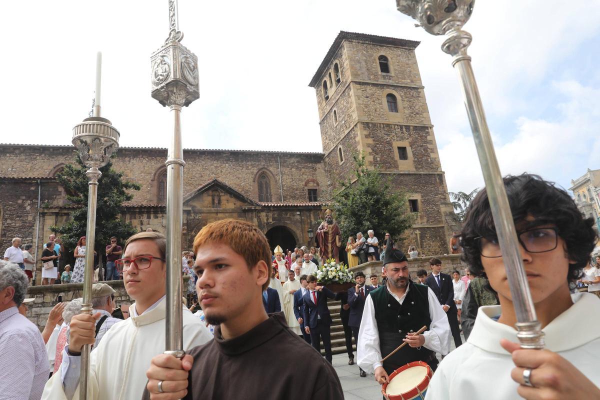 EN IMÁGENES: la misa y procesión de San Agustín