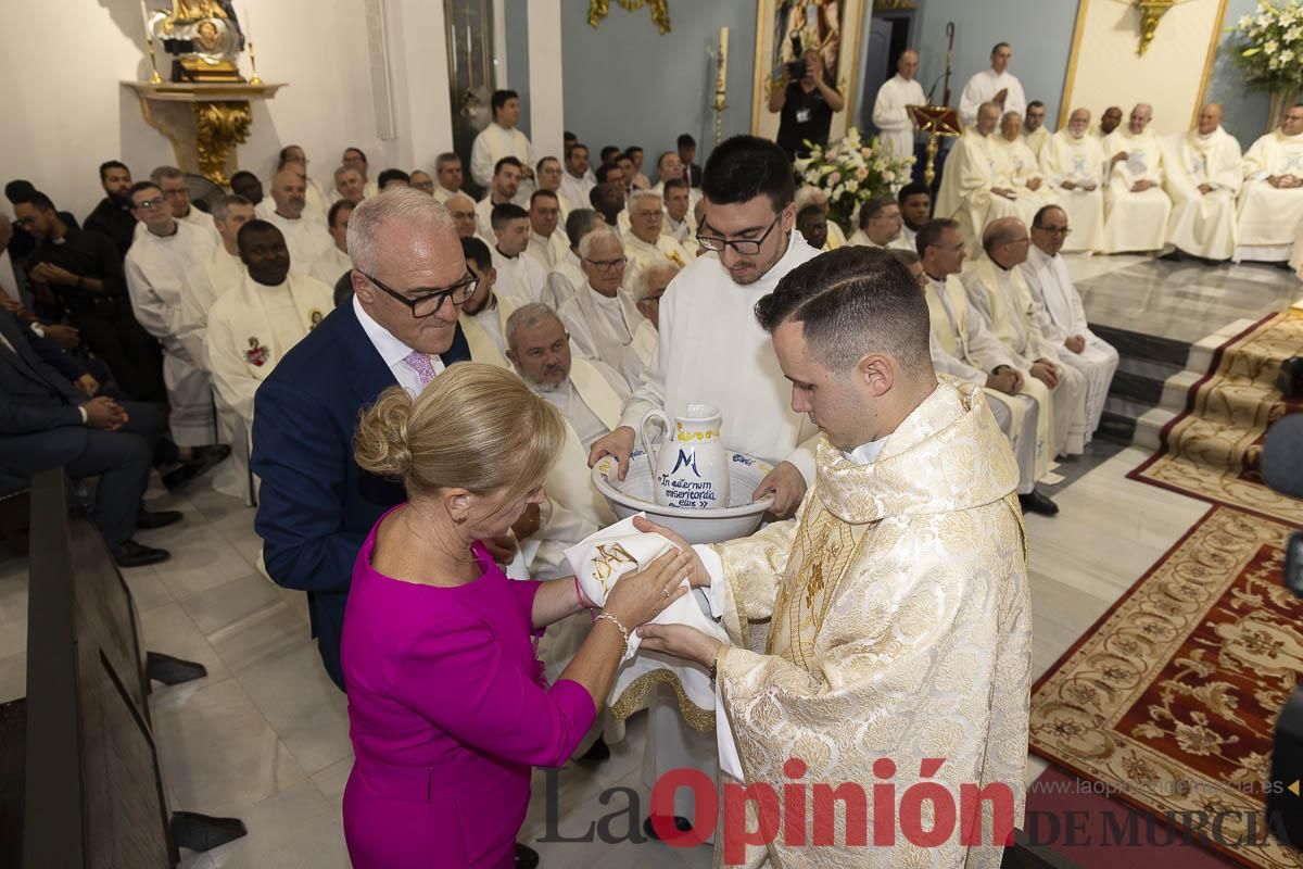Así se ha vivido la ordenación sacerdotal de Miguel Tovar Fernández en la pedanía molinense de Torrealta