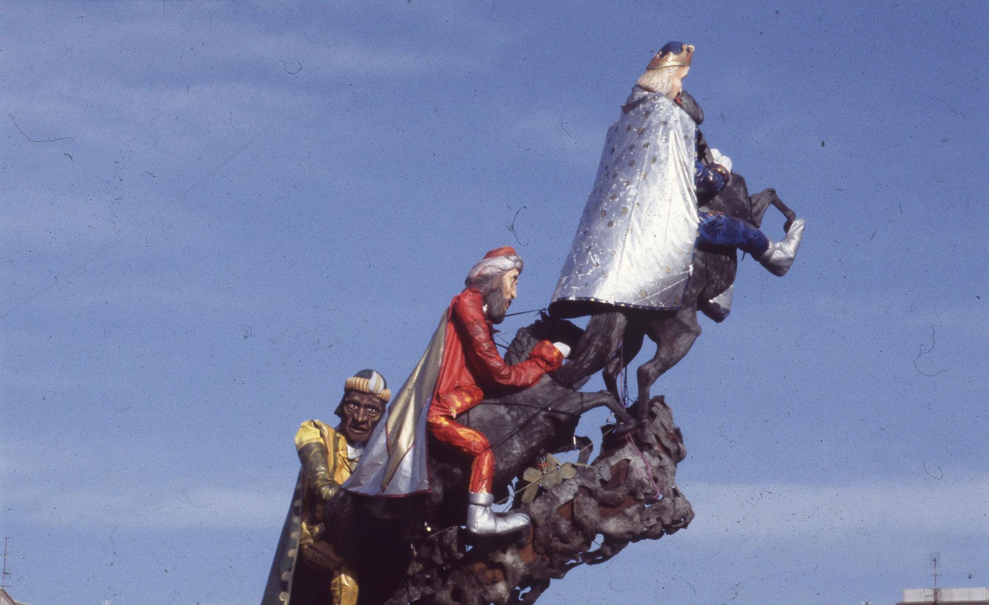 Los Magos fueron los reyes de la Navidad en Vigo de 1995