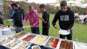 Las mejores imágenes de la barbacoa de conjura del Barça