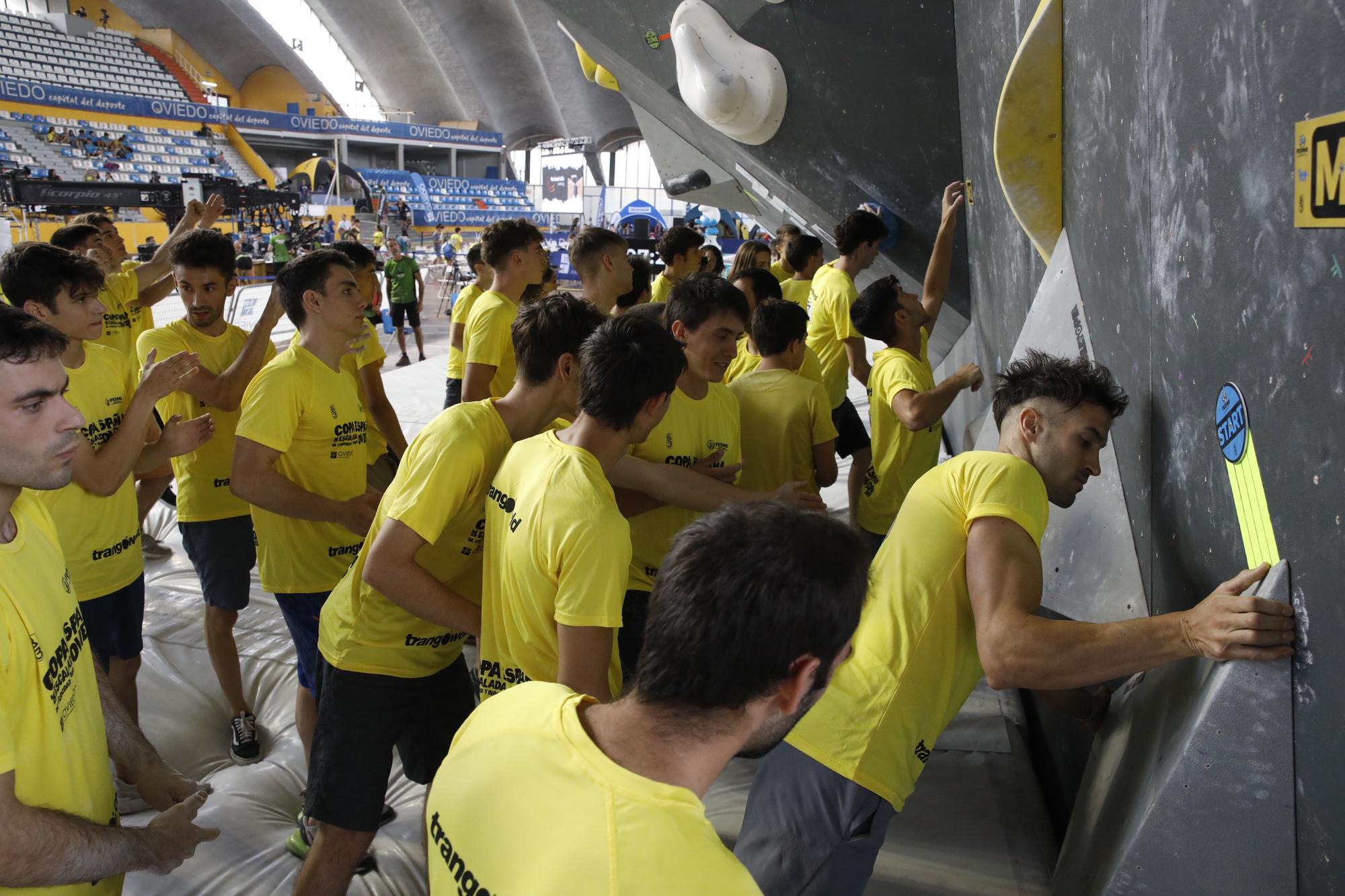 Las imágenes del rocódromo de Oviedo