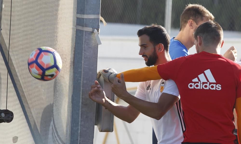 Las mejores fotos del entrenamiento del Valencia CF