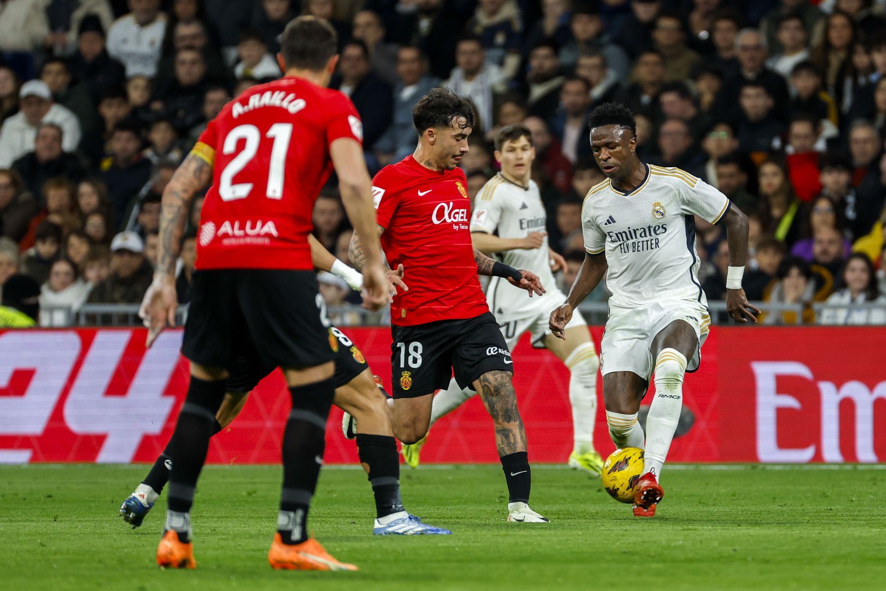 Real Madrid-Real Mallorca, en imágenes