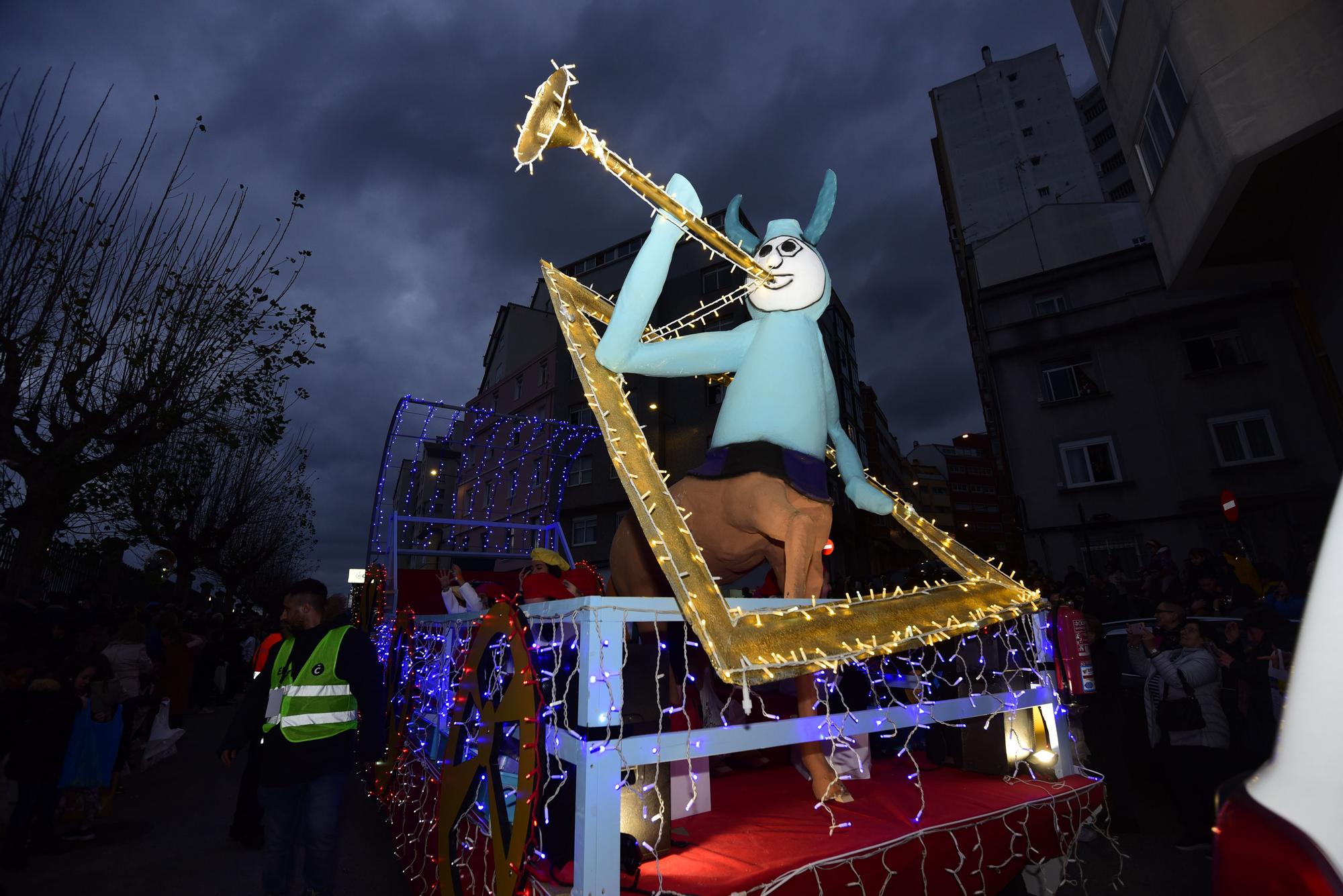Cabalgata de Reyes en A Coruña 2023: llegan sus majestades
