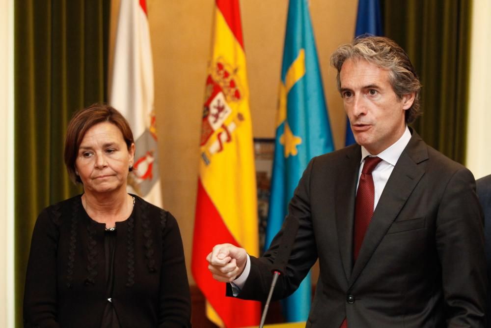 Visita a Gijón del Ministro de Fomento. Íñigo de la Serna