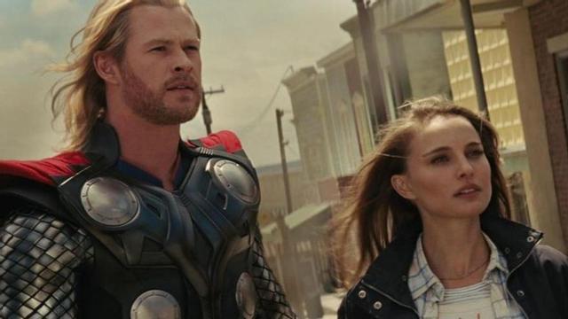 Chris Hemsworth y Natalie Portman.
