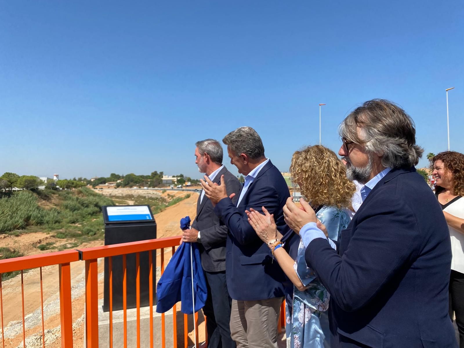 Inauguración del puente "Comunidad de Madrid" en Torrent