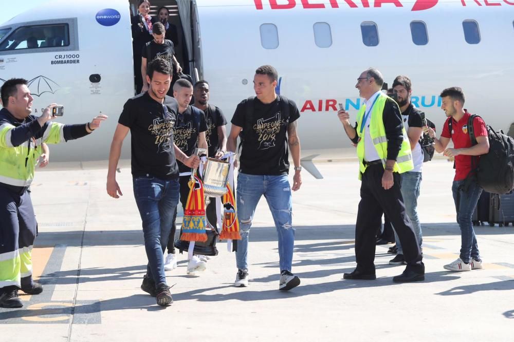 La fiesta del Valencia CF con la afición