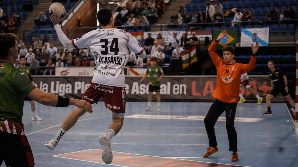 Una acción del encuentro en Logroño.