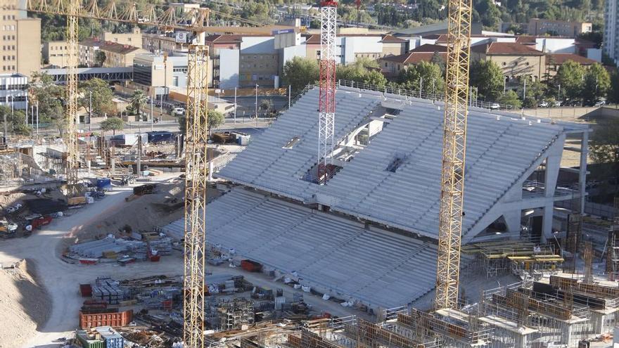 La nueva Romareda toma forma: así está el estadio del Real Zaragoza tras los últimos avances en las obras