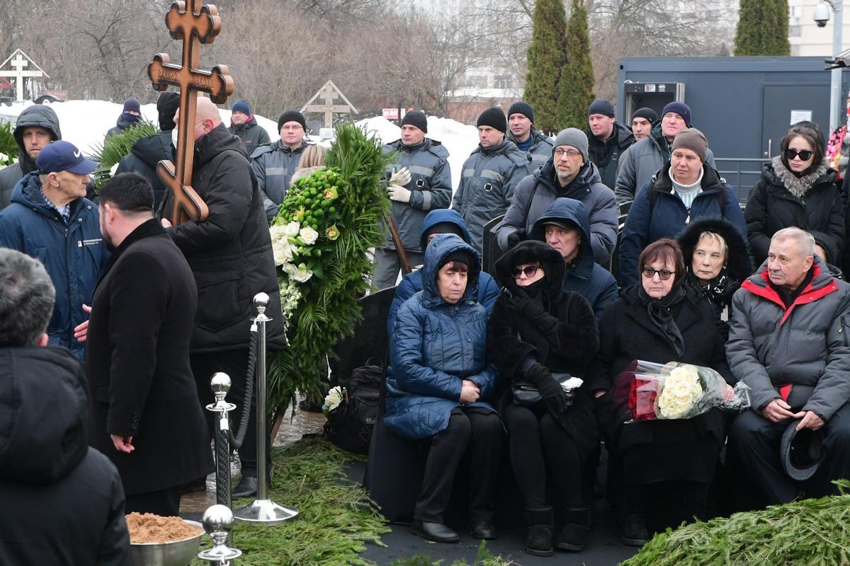 Funeral y ceremonia de despedida del político opositor ruso Alexei Navalny en Moscú