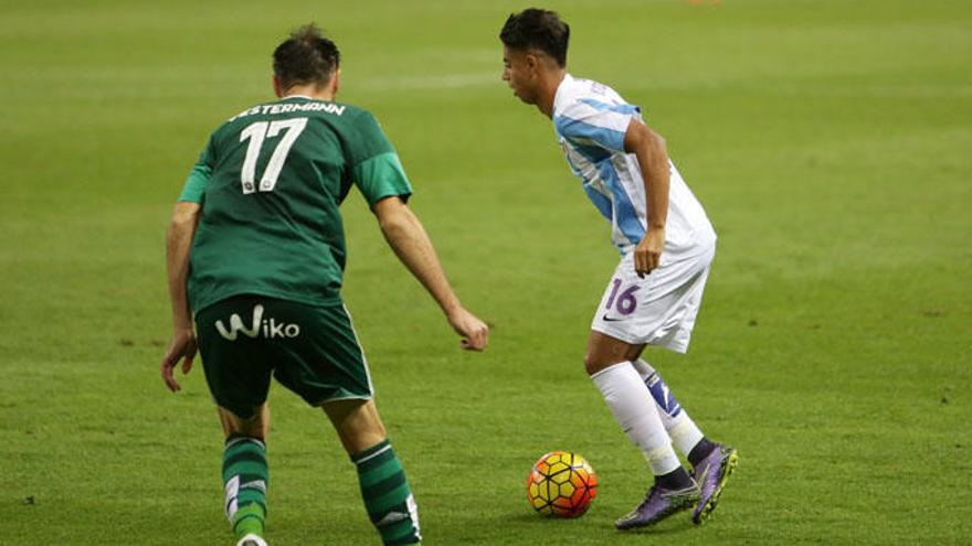 Mastour, en su debut liguero ante el Betis.