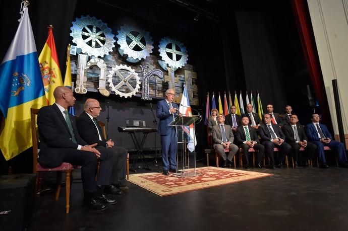 05-04-2019 GALDAR. Inauguración de Enorte, feria empresarial del Norte. Fotógrafo: ANDRES CRUZ  | 05/04/2019 | Fotógrafo: Andrés Cruz