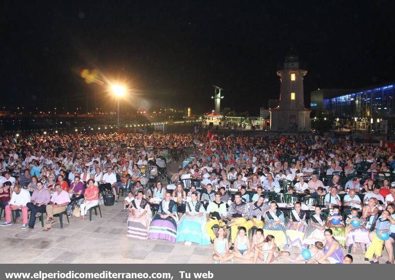 Cena de peñas y encierro infantil