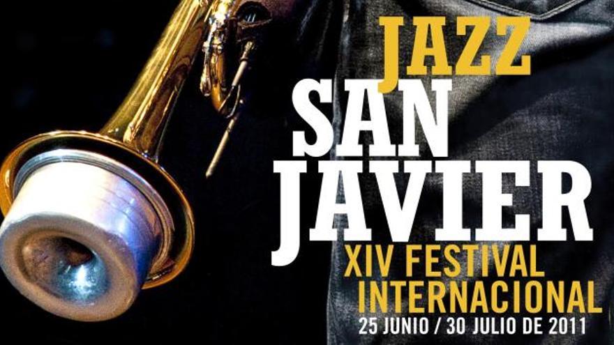 Detalle del cartel de este año del Festival Internacional de Jazz de San Javier