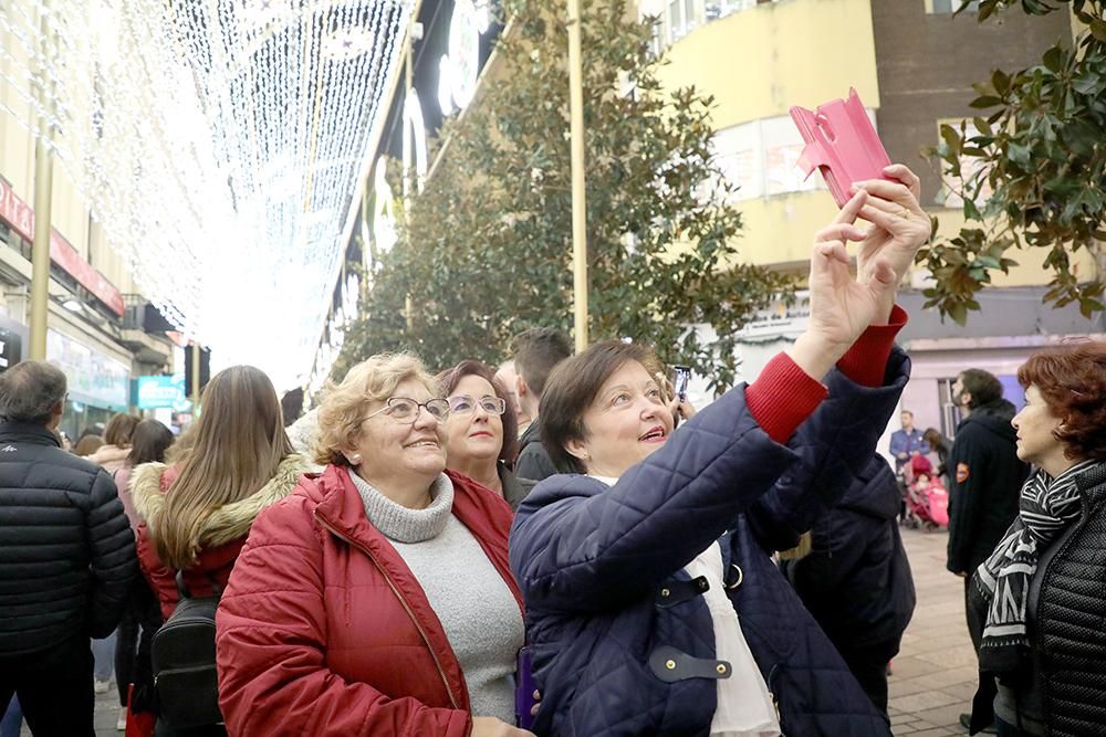 Inauguración del alumbrado de Navidad