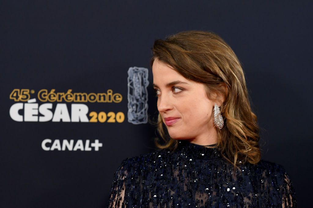 Adèle Haenel a su llegada a los premios César