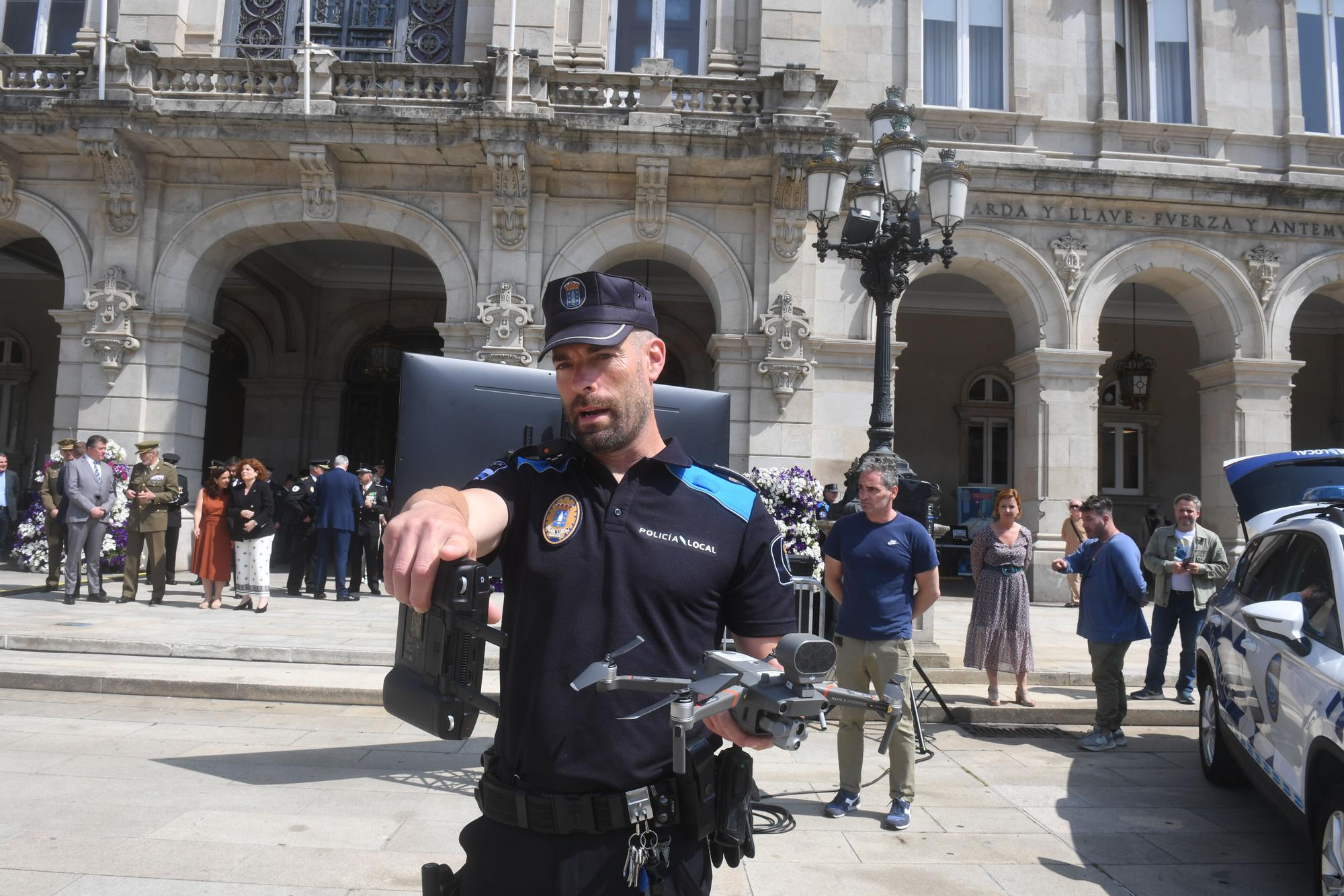 A Coruña celebra el Día de la Policía Local con una exhibición