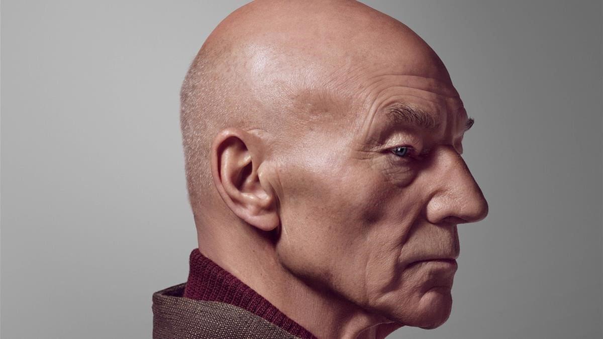 Sir Patrick Stewart, en una imagen promocional de 'Star Trek: Picard'
