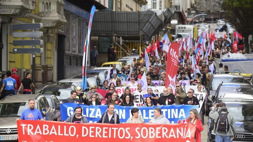 Los sindicatos de A Coruña clamarán contra la guerra este 1 de mayo: "O imperialismo está sacando a careta"