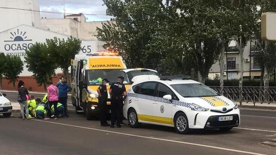 Herida grave una mujer de 55 años al ser atropellada en Don Benito