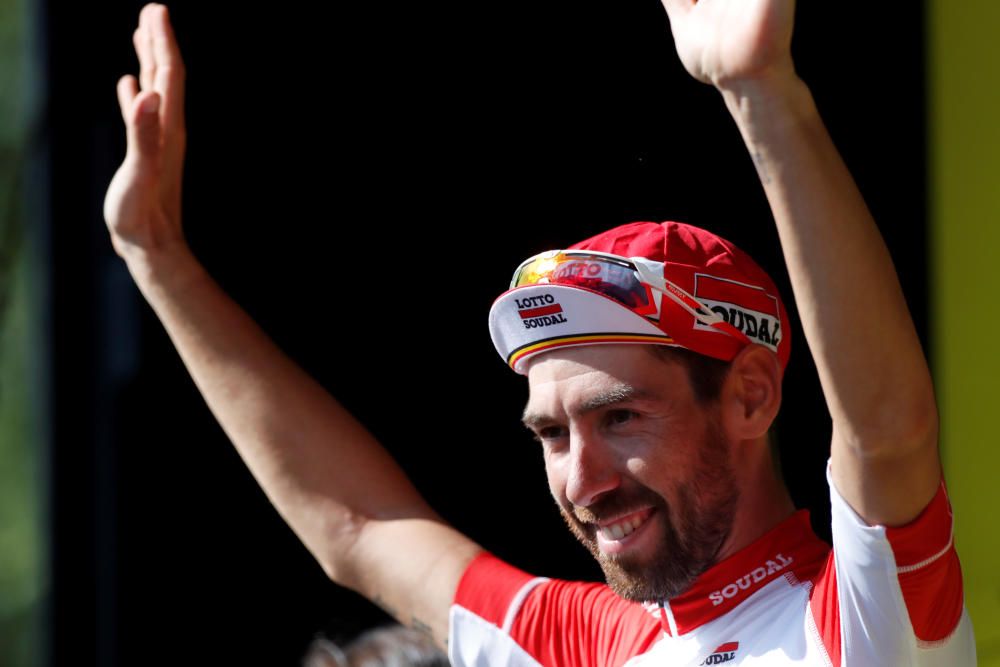 De Gendt se impone en la octava etapa del Tour.