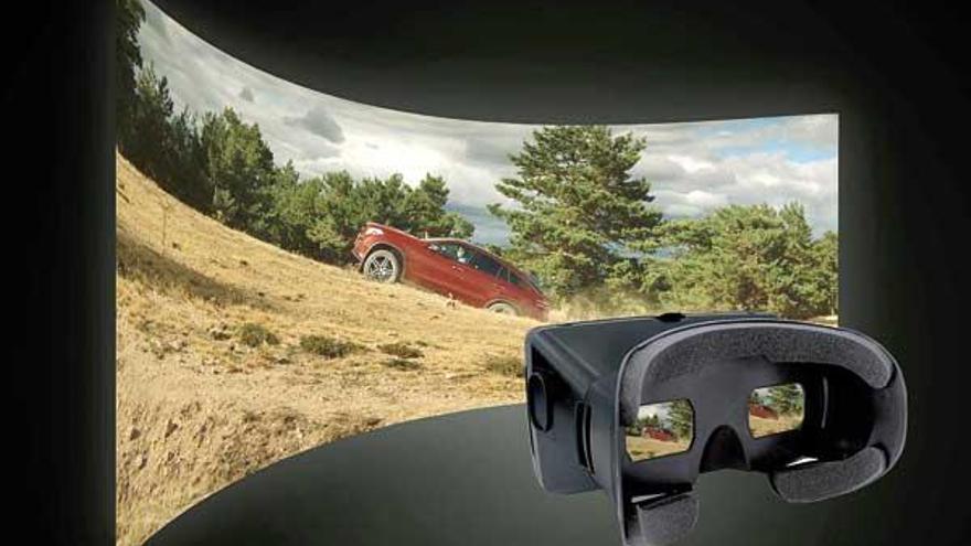 Mercedes utiliza la realidad virtual para dar a conocer sus modelos.