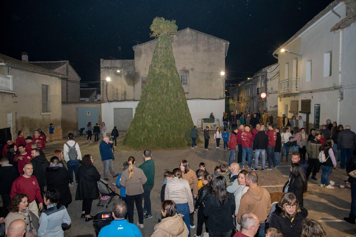 La Foguera de Cerdà, en una imagen de enero de 2025.
