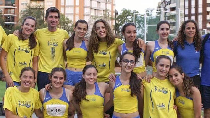 Bronce autonómico del CA Safor en  el último campeonato por equipos