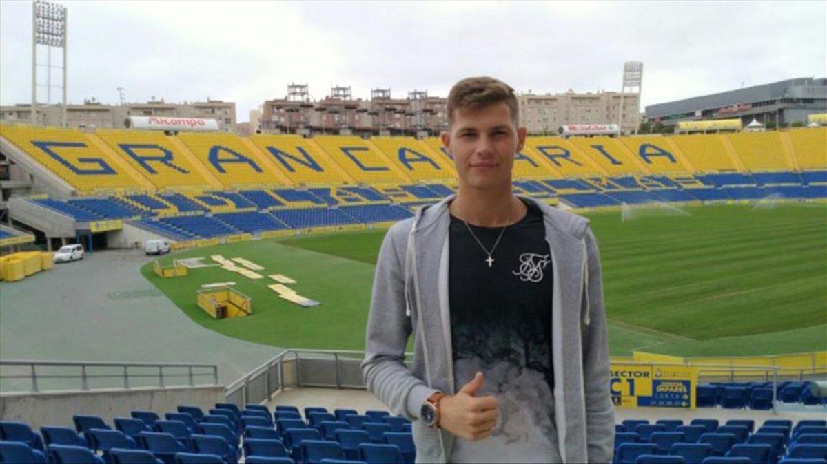 Josep Martínez, guardameta de Las Palmas