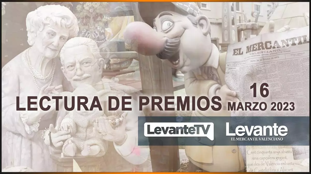 Directo | Lectura de los Premios de las Fallas 2023