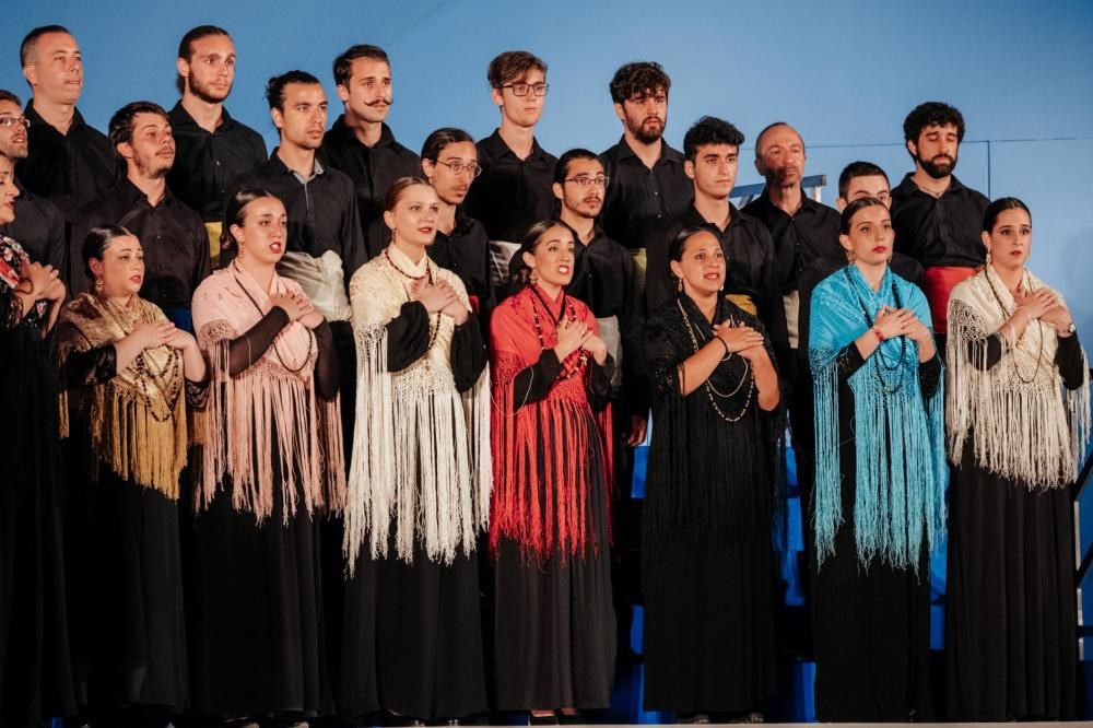 Las Eras de la Sal acogieron una espectacular gala coral con lo mejor del Certamen Internacional de Habaneras y Polifonía de Torrevieja antes de dar a conorcer los premios