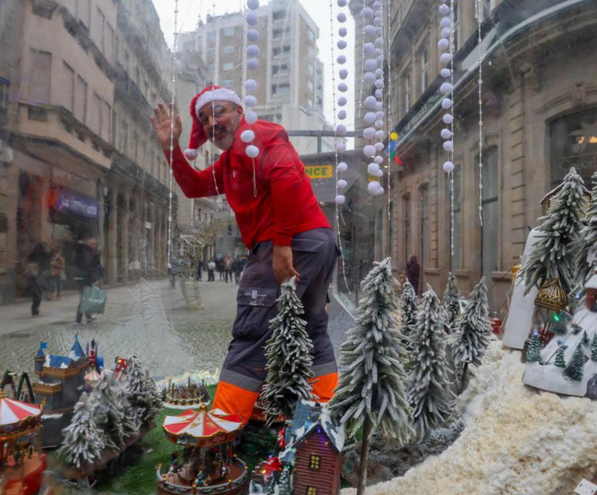 Ritmo frenético en el montaje del decorado, con numerosas sorpresas