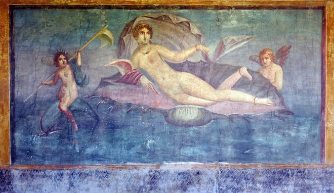 Mural Afrodita, Pompeya