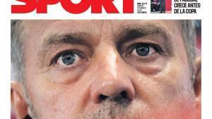 Esta es la portada de SPORT de hoy sábado, 14 de febrero de 2026