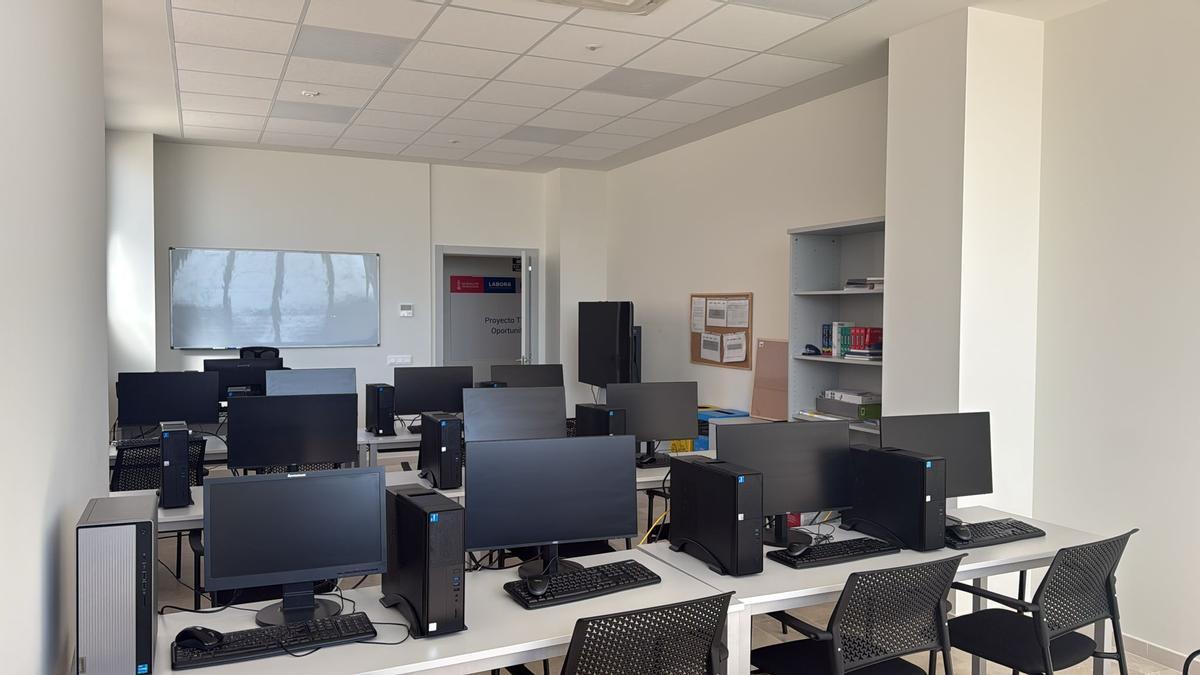 Aula taller en Alfafar.