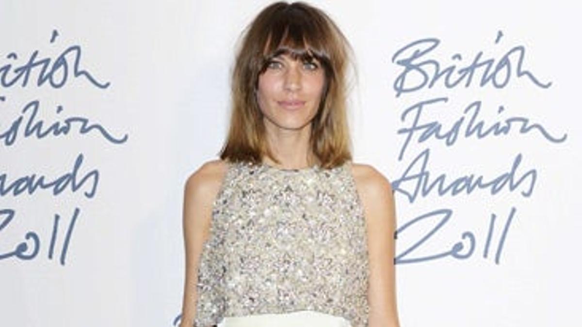 Alexa Chung en los British Fashion Awards