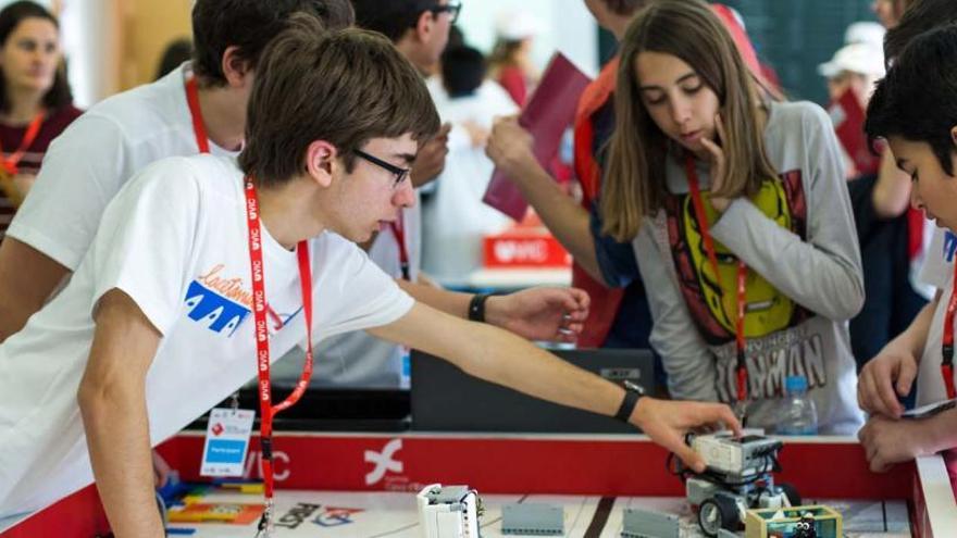 Un moment de la participació al campionat