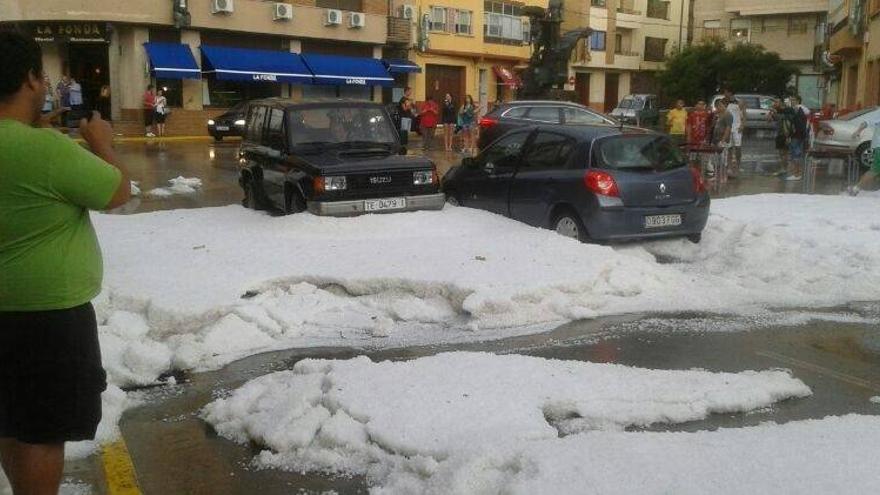 Más de 45.000 hectáreas han sido dañadas por el granizo