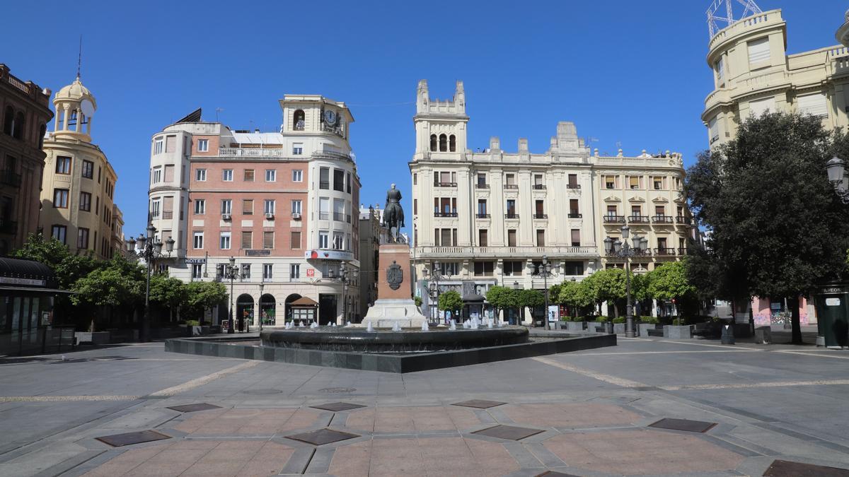 La plaza de las Tendillas acogerá la vacunación el próximo lunes 20 de septiembre.