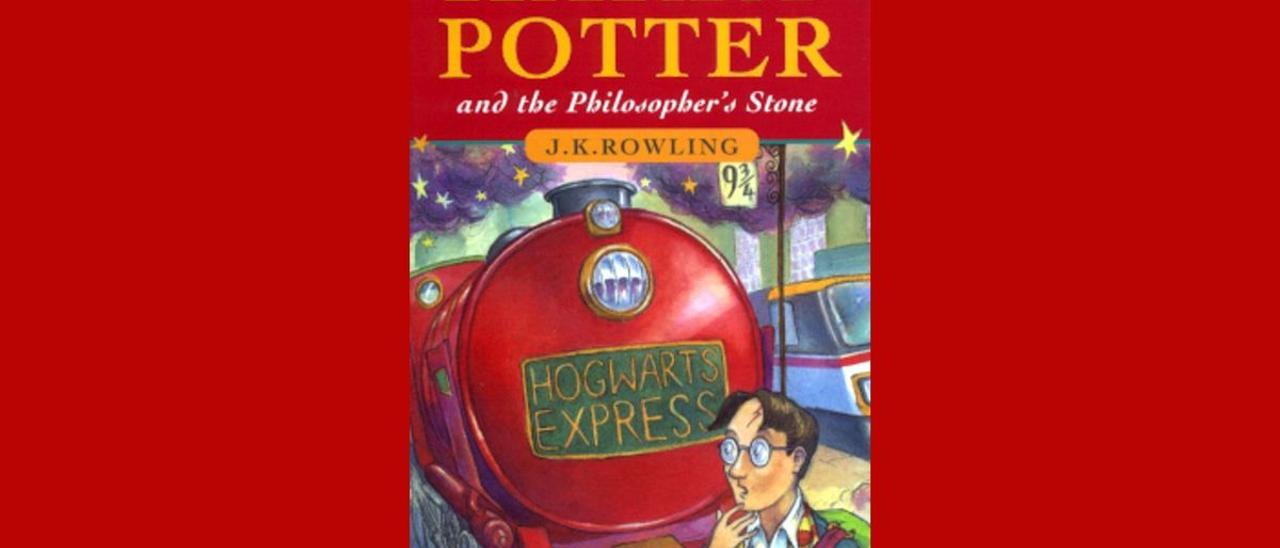 Portada de la primera edición de ’Harry Potter’.