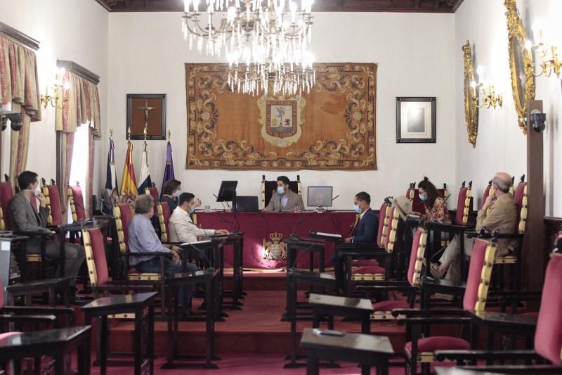 Pleno del Ayuntamiento de La Laguna | 21/05/2020  | 21/05/2020 | Fotógrafo: María Pisaca Gámez