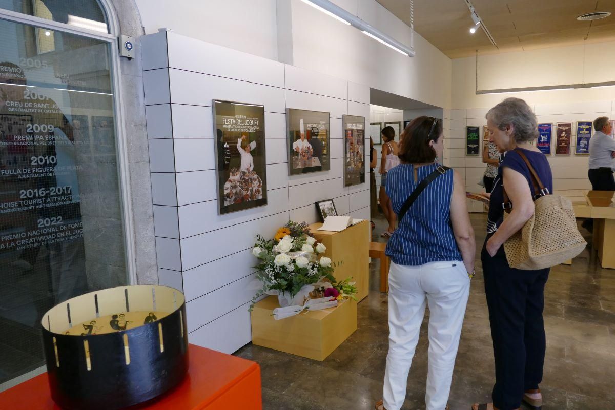 EN IMATGES | El Museu del Joguet de Catalunya recorda a Josep Maria Joan