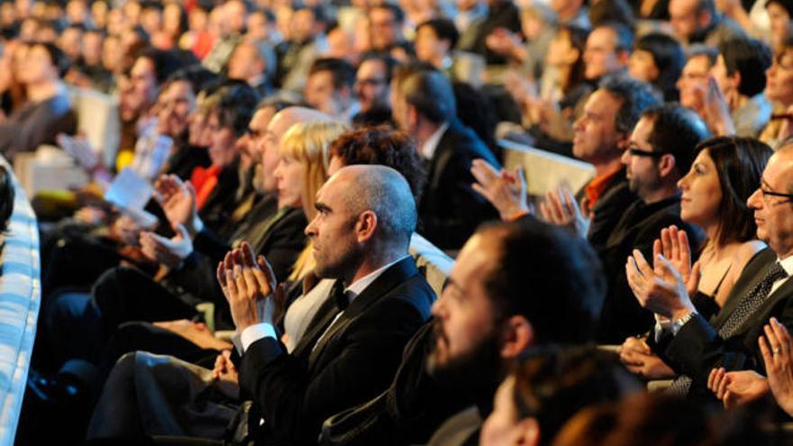 Público asistente a la gala de los premios del audiviosual gallego.